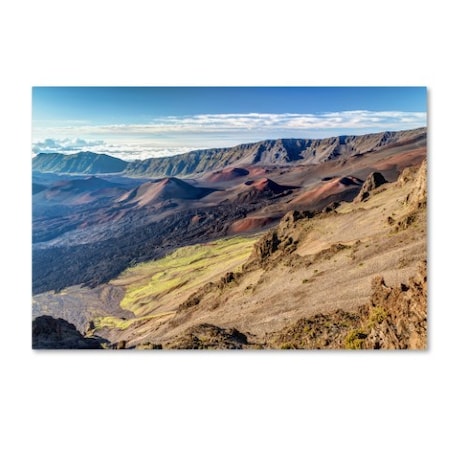 Pierre Leclerc 'Kalahaku Lookout' Canvas Art,16x24